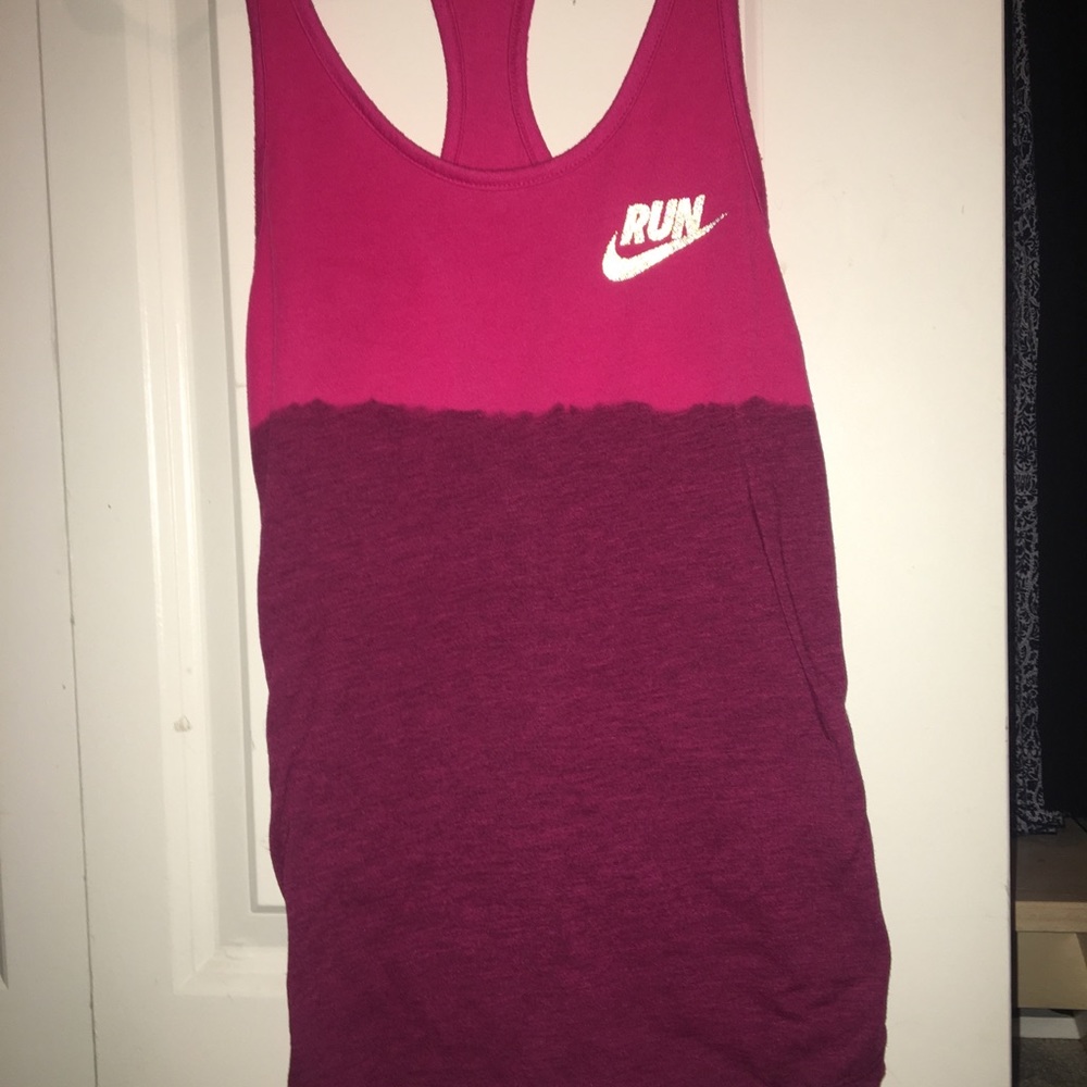 Nike tank top racer back